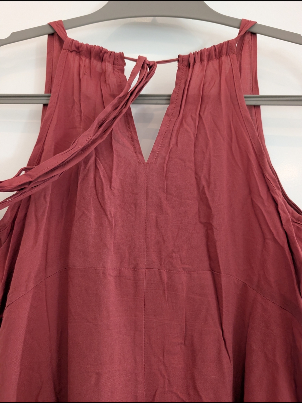 IntimatelyLace Trim Tunic Slip Dress Terracotta Boho XS - Picture 9 of 10